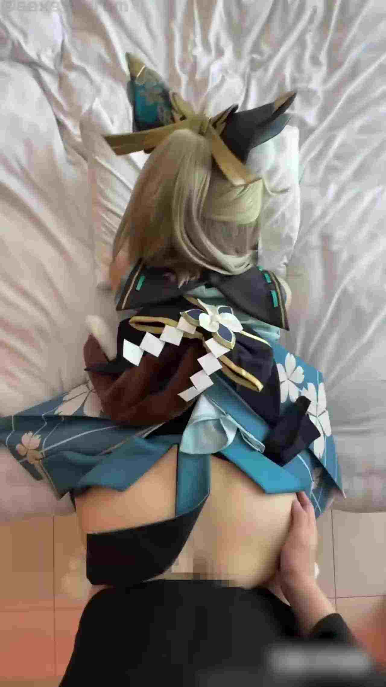  高质量coser 拍完照顺便用身体付钱 的剧照6